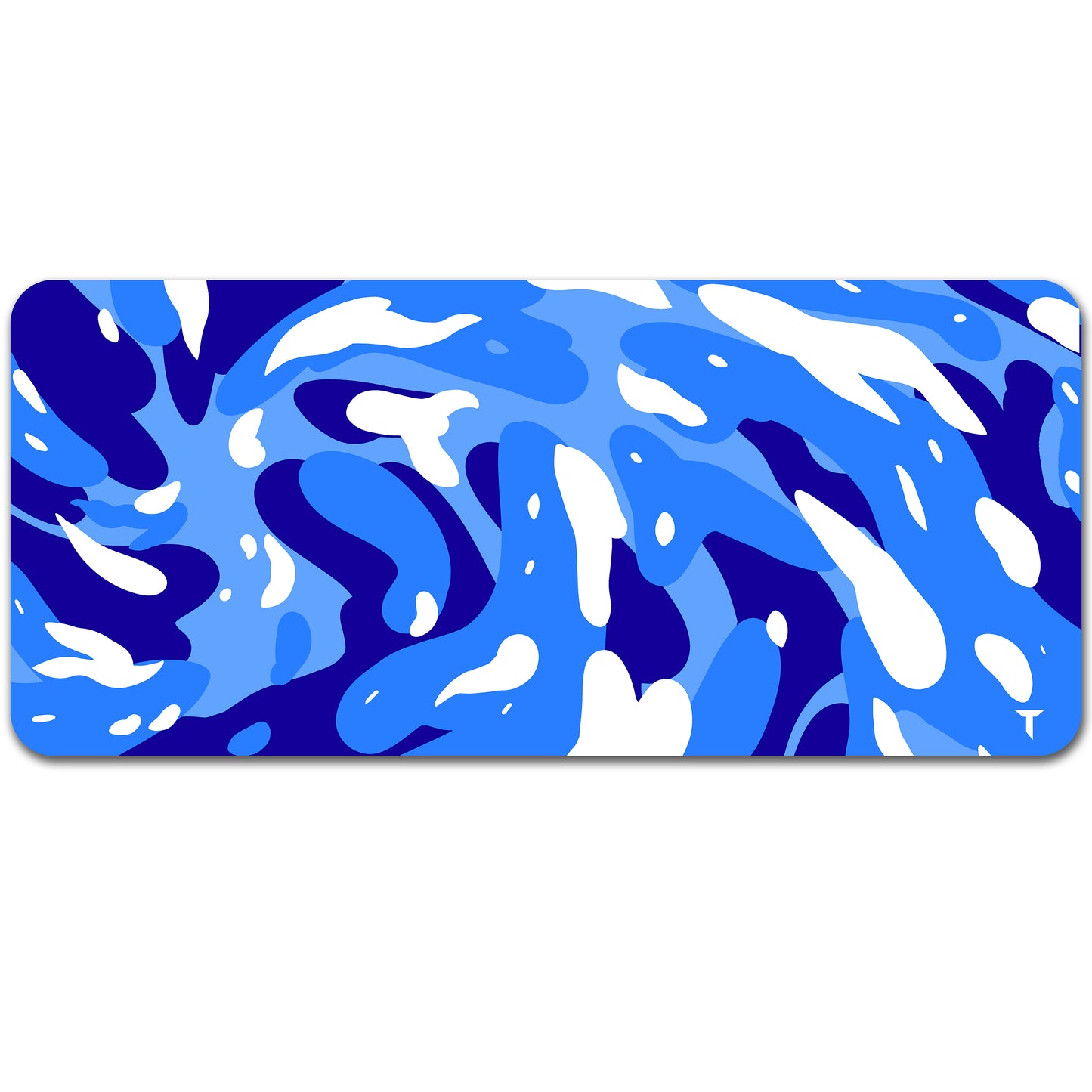 SWIRL BLAUW (90 x 40 cm)