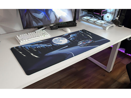 CAR BLAUW (90 x 40 cm)