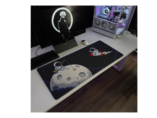 Space Blauw (90 x 40 cm)
