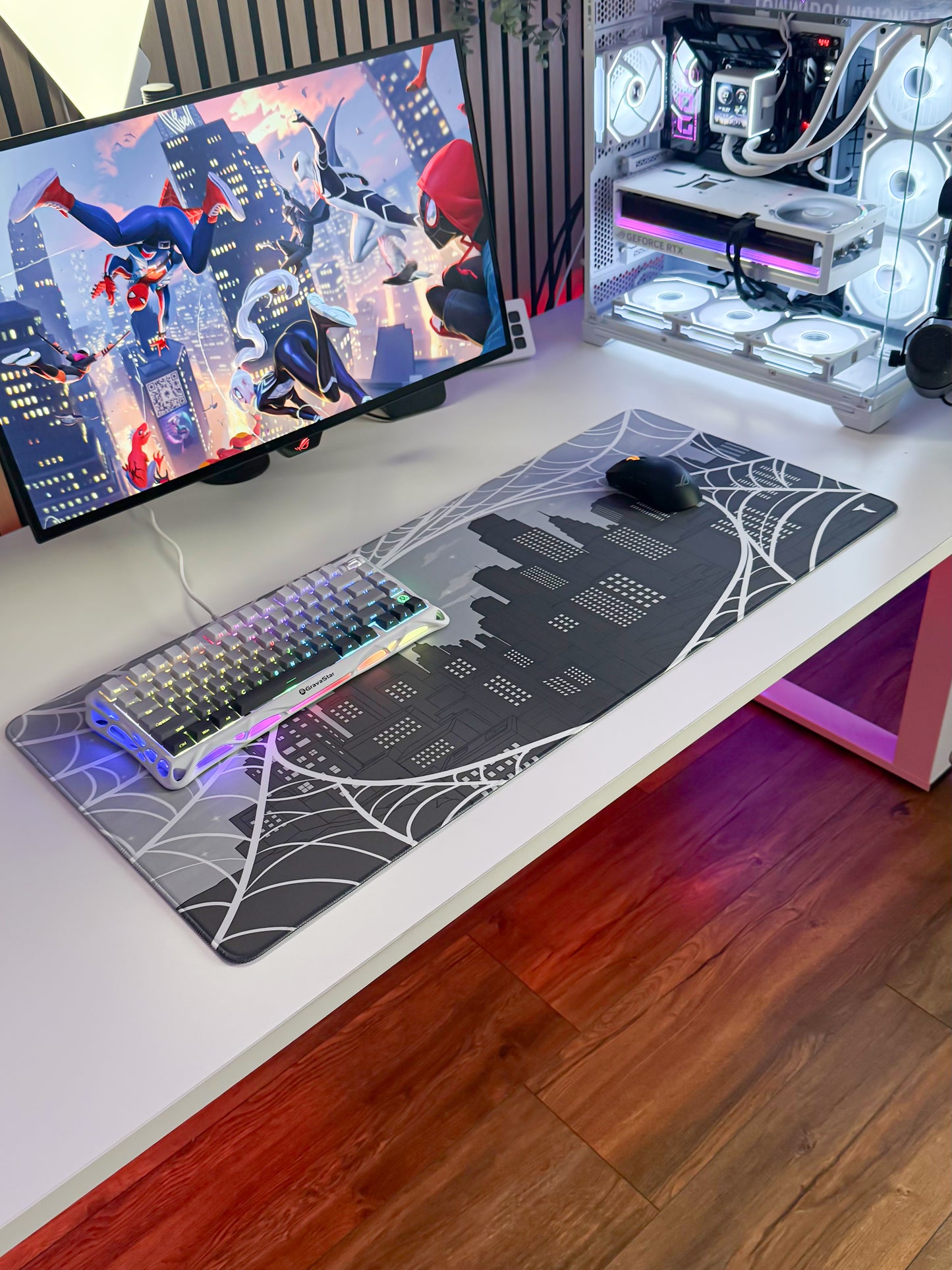 Web City Night (90 x 40 cm)