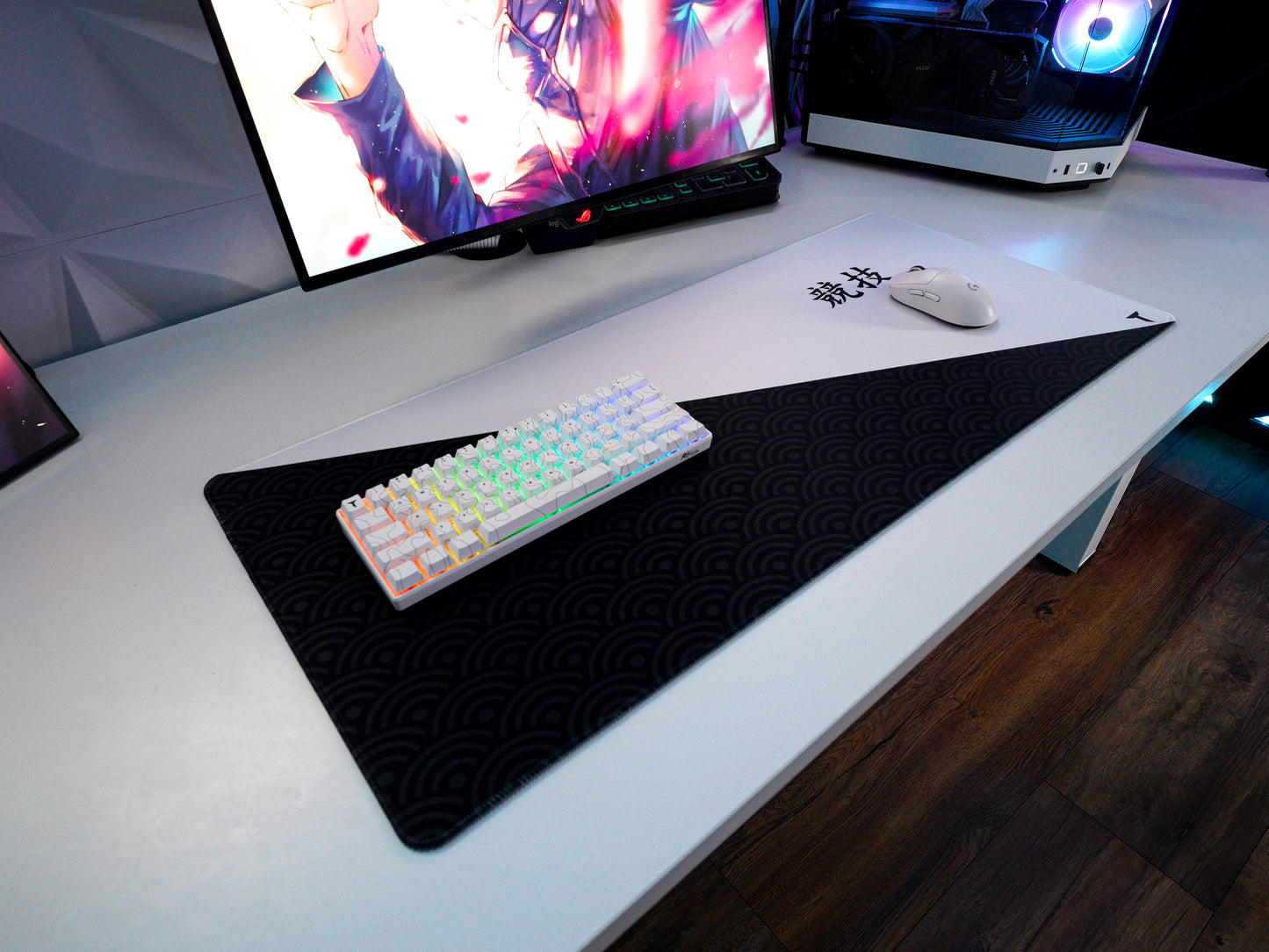 YingYang Zwart (90 x 40 cm)