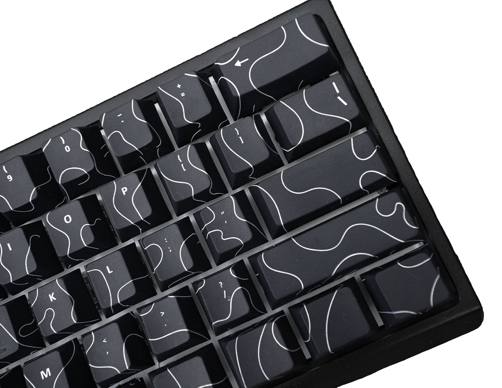 Topo Keycaps Zwart Tommiboi